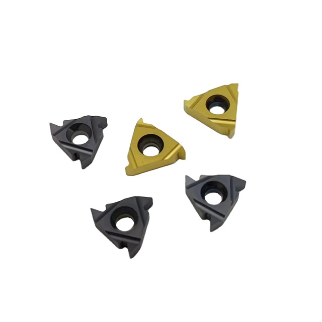 PVD and CVD Coated RLT-L-A60 Spiral Inserts for BSPT and NPT Threads Compliant