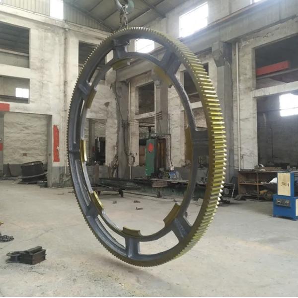 Quality Customizable Teeth  Steel Big Ring Gear With Rust Proof Surface for sale