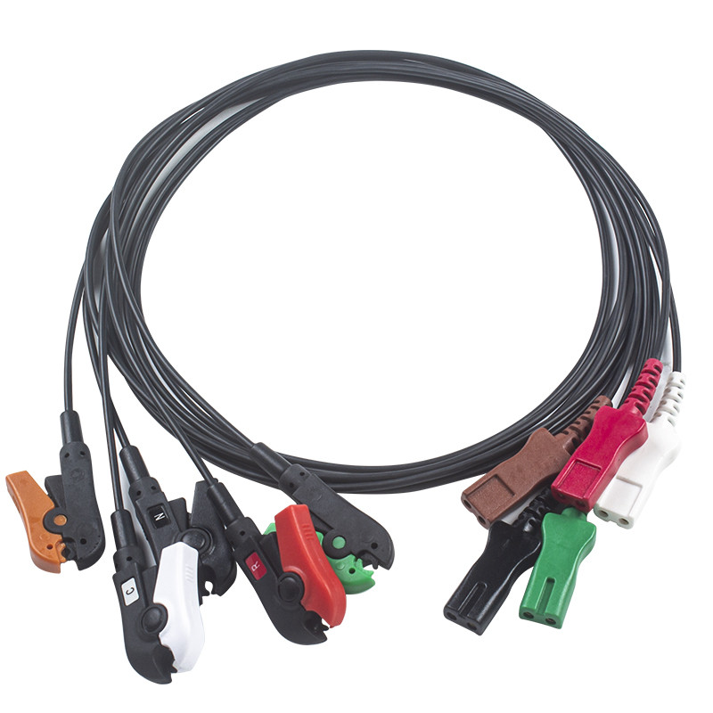 Buy cheap LL style MRI Radio Translucent Wire 5 Lead ECG Radiotranslucent Cable and Lead wire Leadwires from wholesalers