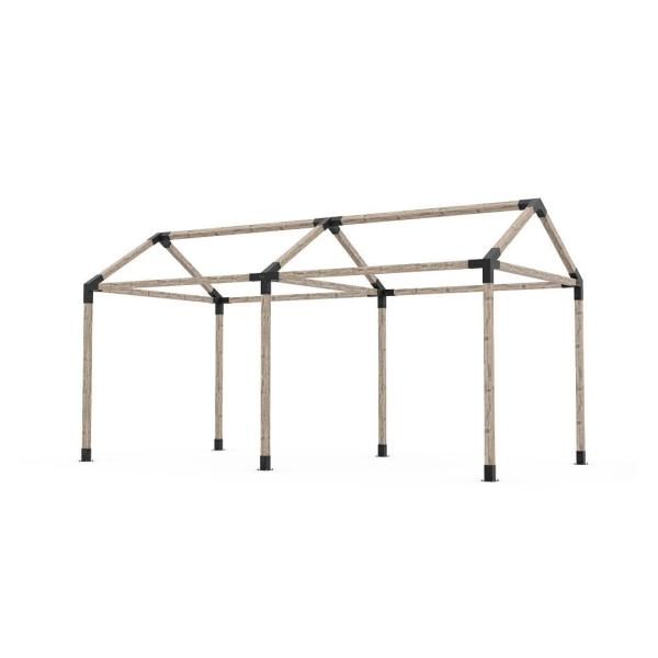 Buy cheap Custom Triangle Bracket 3-Way Angle Corner Pergola Brackets 4x4 Kit for Support Items from wholesalers