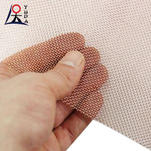 Buy cheap EMF RF Shielding Woven 200 Mesh Copper Wire Mesh Copper Filter Mesh Fabric Screen from wholesalers