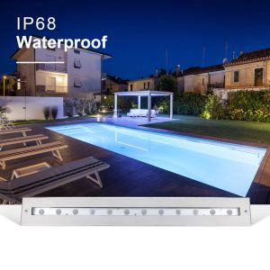 Buy cheap SS316L Underwater Linear Light 3000K 4000K 6000K IP68 LED Wall Washer Lamp from wholesalers