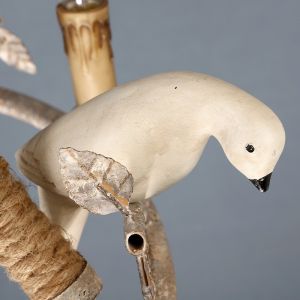 Buy cheap Rustic wood and iron Birds chandelier for cottage home lighting (WH-CI-87) from wholesalers