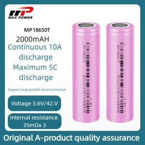 18650T 3.7V 2000mAh Li-ion Battery -40°C to 85°C