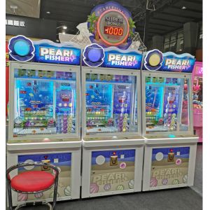 Buy cheap Redemption Pearl Fisher Happy Ball Pusher Lottery Ticket Game Machine For Amusement Room from wholesalers