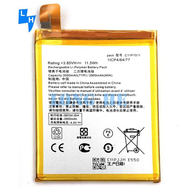 AAA C11P1511 3000mAh 4.4V Cell Phone Battery for ASUS Zenfone3 ZE552KL Z012DA Z012DE