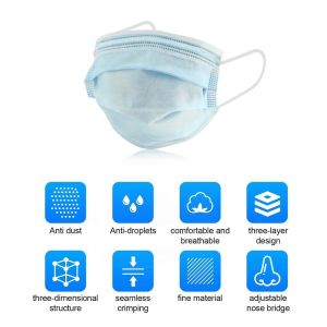 Skin Friendly Foldable 3D Children's Disposable Face Masks
