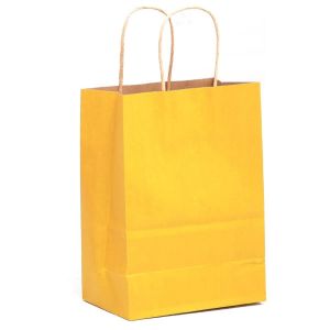 Buy cheap Retail Multi Colored Kraft Paper Shopping Bags with Folding Style and Custom Pattern from wholesalers