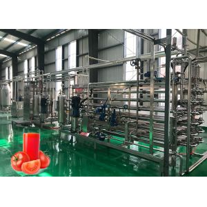 China 10T/H SUS 304 Tomato Paste Processing Line Energy Saving on sale