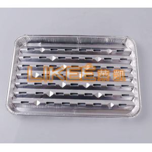 2 Cavities DC53 Aluminium Foil Container Mold For 3 Compartment