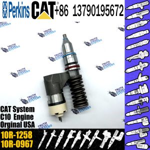 Buy cheap Diesel Engine Pump reman Fuel Injector 10R-0967 10R-1259 10R-1258 For C-aterpiller C10 C12Engine from wholesalers