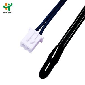 PT100 Temperature Sensing Wire Harness Ntc Temperature Probe Sensor