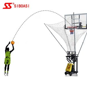 180 Degree Azimuth Siboasi Sports Automatic Basketball Shooting Machine