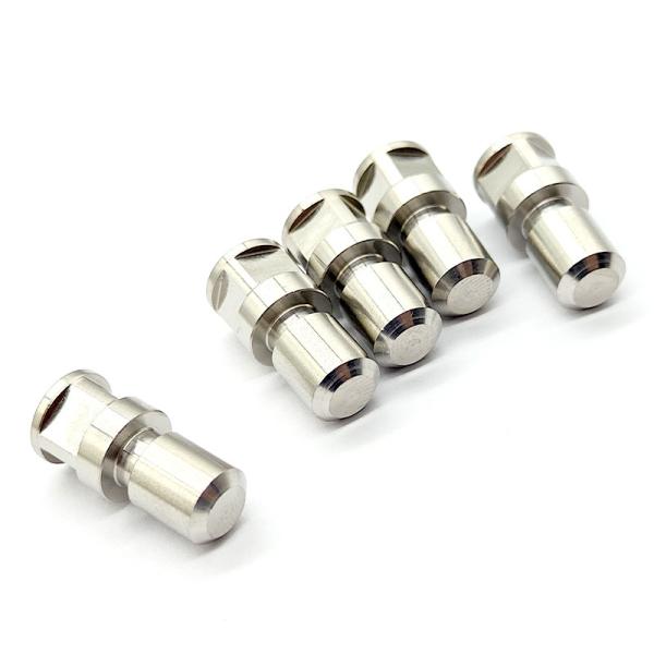 Buy cheap Custom CNC Machined Nickel-Plated Hex Flange Threaded Inserts from wholesalers