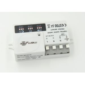 Unique 15M Range Microwave Motion Sensor , Wall Mount Motion Sensor