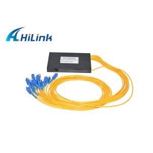 Buy cheap Mini ABS Planar Lightwave Circuit Splitter for PLC Optical Splitter SC FC from wholesalers