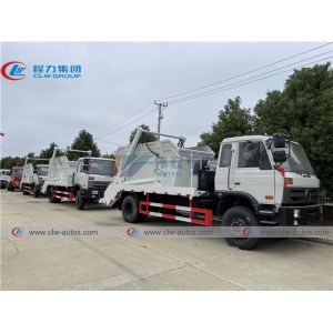 LHD 10m3 Swing Arm Skip Loader Garbage Truck