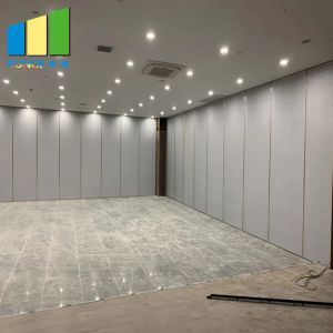 Fabric Folding Movable Partition Office Sliding Partition Walls For Hotel