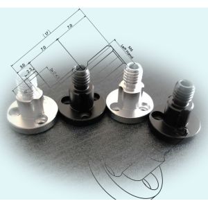 Buy cheap M6 Aluminum Propeller Holder UAV FPV Drone Nut CNC Machining from wholesalers