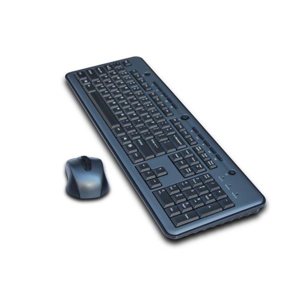 KolorFish Wireless Keyboard and Mouse Combo Water-proof keyboard Use for PC Plag