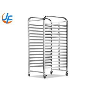 Buy cheap RK Bakeware China Aluminum Bakery Baking Tray Trolley High Standard Knocked Down Baking Tray Rack from wholesalers