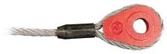Ductile Iron 28mm Solid Thimble Wire Rope Sling Assembly