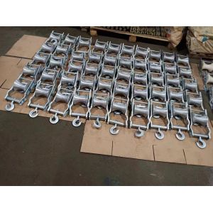 Heavy Duty Cable Pulling Roller with 120x58mm Wheel Size and High Load Capacity