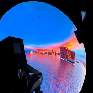 Buy cheap Ball Screen Audiovisual Impact High Speed Challenge Stimulus Vr Cinema from wholesalers