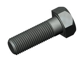 Buy cheap M20 X 3.5 X 160 High Tensile Bolts / Galvanized Hex Bolts With Multi Size from wholesalers