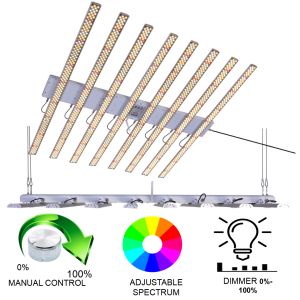 Buy cheap IP54 Horticulture Led Lights / Led Supplemental Greenhouse Lighting 650W from wholesalers