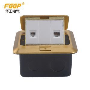 Buy cheap Stainless Steel EU HGD 2F brass floor socket For Hotel from wholesalers