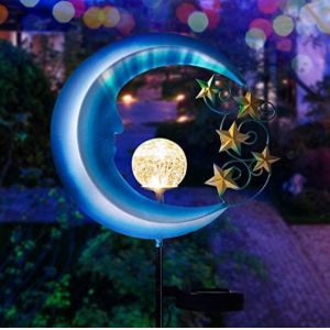 Buy cheap Metal IP65 Waterproof Solar Moon Garden Light from wholesalers