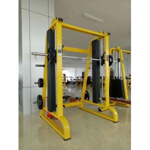 Buy cheap Home Gym Equipment Multi Functional Power Squat Rack Shoulder Chest Leg Press Smith Machine from wholesalers