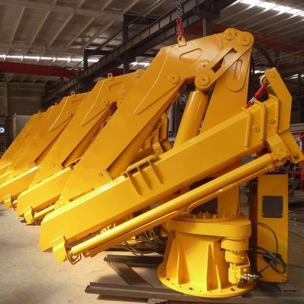 Buy cheap 2 / 3 / 5 / 10 Ton Offshore Telescopic Ship Marine Deck Crane With Customer Requirements from wholesalers