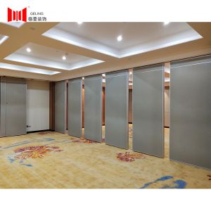 Buy cheap Geling Modern Top Hung Modular Partition Wall For Hotel OEM ODM from wholesalers