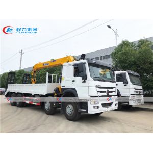 Buy cheap Sinotruk Howo XCMG 12 Tons Truck Mounted Telescopic Crane from wholesalers