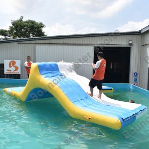 Buy cheap Floating Inflatable Water Slide For Lake from wholesalers