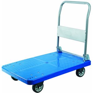 Buy cheap platform hand trolley with fold down handle  150kg from wholesalers