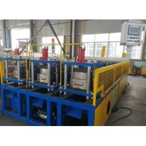 Buy cheap 15-20m/Min Speed Z Purlin Machine Plc Control System 7.5kw from wholesalers