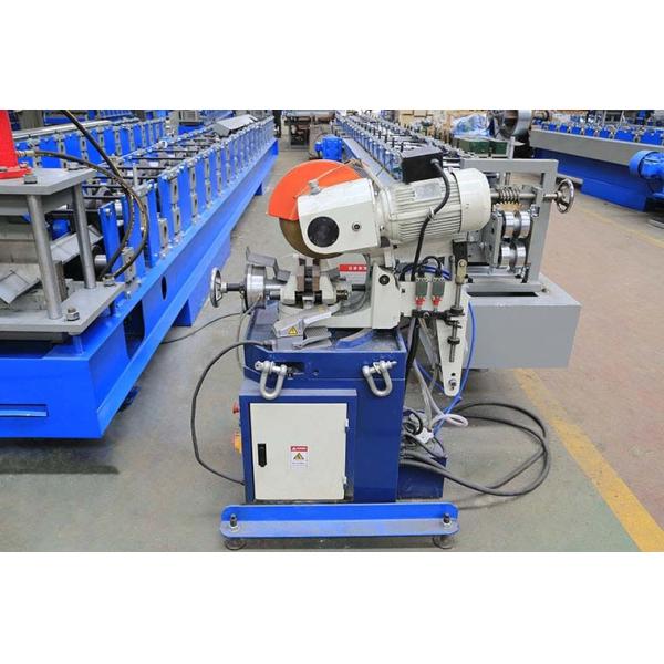 Quality T Profile Roller Shutter Door Roll Forming Machine With PLC Control System for sale