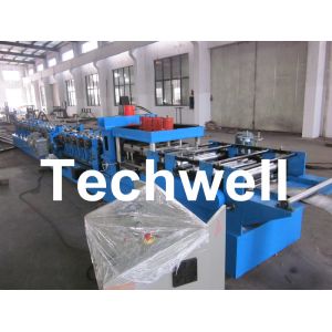 Automatic Control C / Z Purlin Roll Forming Machine With Auto Punching and