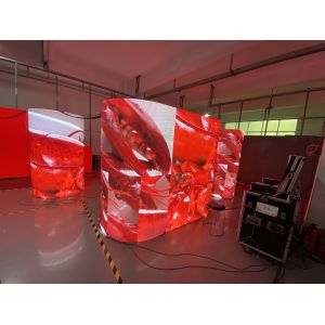 China Portable Movable LED Screen 5000 Nits 500*1000mm P3 P4 P6 P8 Outdoor Rental LED Display on sale