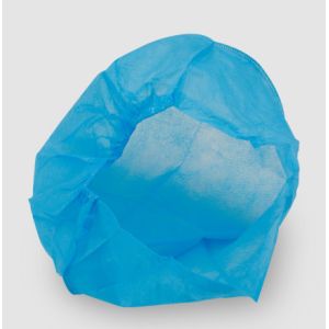 Buy cheap Disposable Head Caps With Elastic , Bouffant Caps Disposable CE Certified from wholesalers