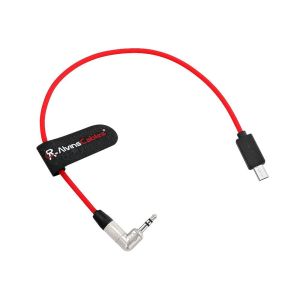China Alvin's Cables Tentacle Timecode Cable for Sony FX3| FX30| A7S3| A1 Camera, Ultra-Soft 3.5mm TRS to Micro USB Timecode Cable for Tentacle SYNC E 35cm| 13.8in on sale