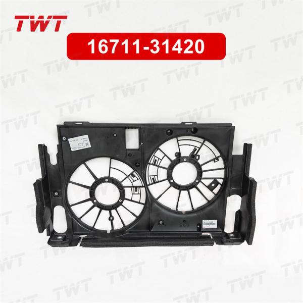 Quality Original 16711-31420 Car Electric Fan Shroud 1671131420 16711 31420 For Toyota Alphard Vellfire Hv 2008-2011 2Grfe Ggh2# for sale