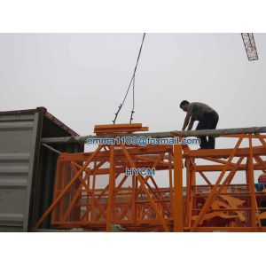 Buy cheap TC5013 Topkit Tower Crane Fixed with Hammer Head Type 5t Load Parameter from wholesalers