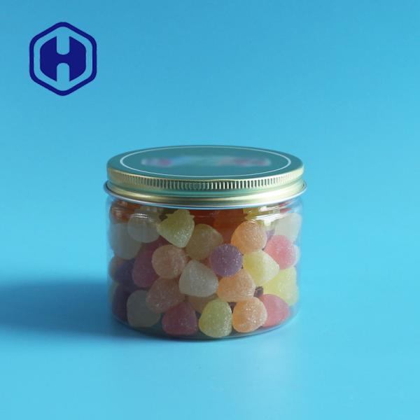 Custom 260ml Plastic Cosmetic Jar Transparent PET Boby Butter Packaging