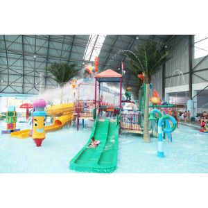 Buy cheap Swimming Pool Kids Water Parks Mini Interactive Lanes for Water Park from wholesalers