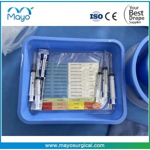 SMS Angiography Drape Set Medical Angio Drape Disposable