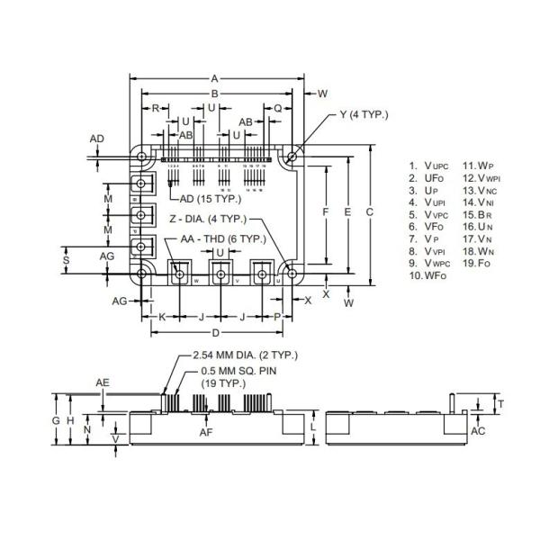 PM50RSA120 USING INTELLIGENT POWER MODULES MITSUBISHI IGBT Power Module